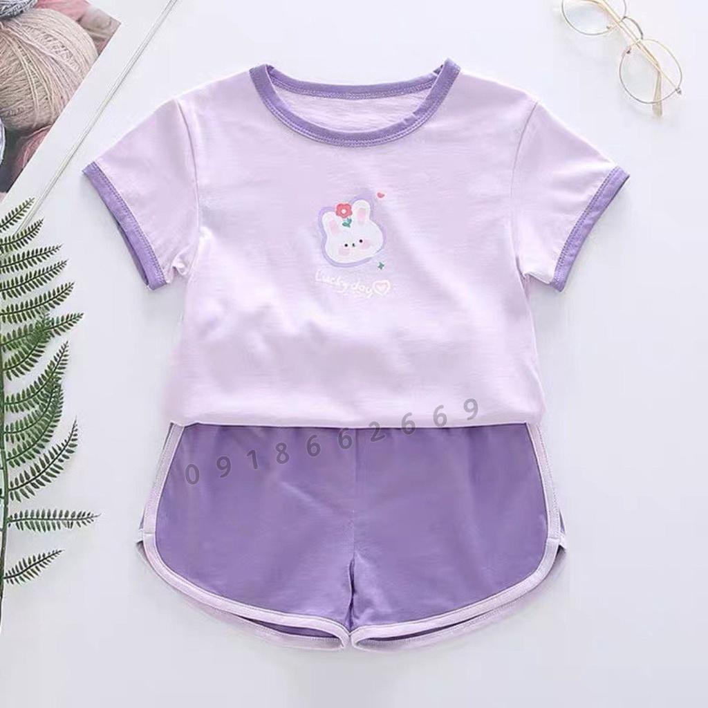 Bộ cọc tay Momky chất thun lạnh in hình cho bé trai/gái size 3-18kg