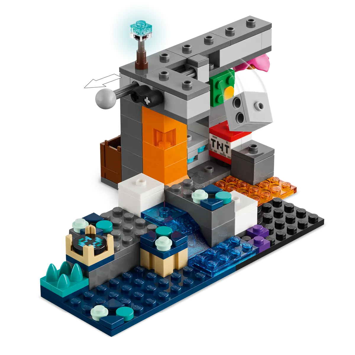 Đồ Chơi Lắp Ráp Cuộc Chạm Trán Warden - Lego Minecraft 21274 (238 Mảnh Ghép)