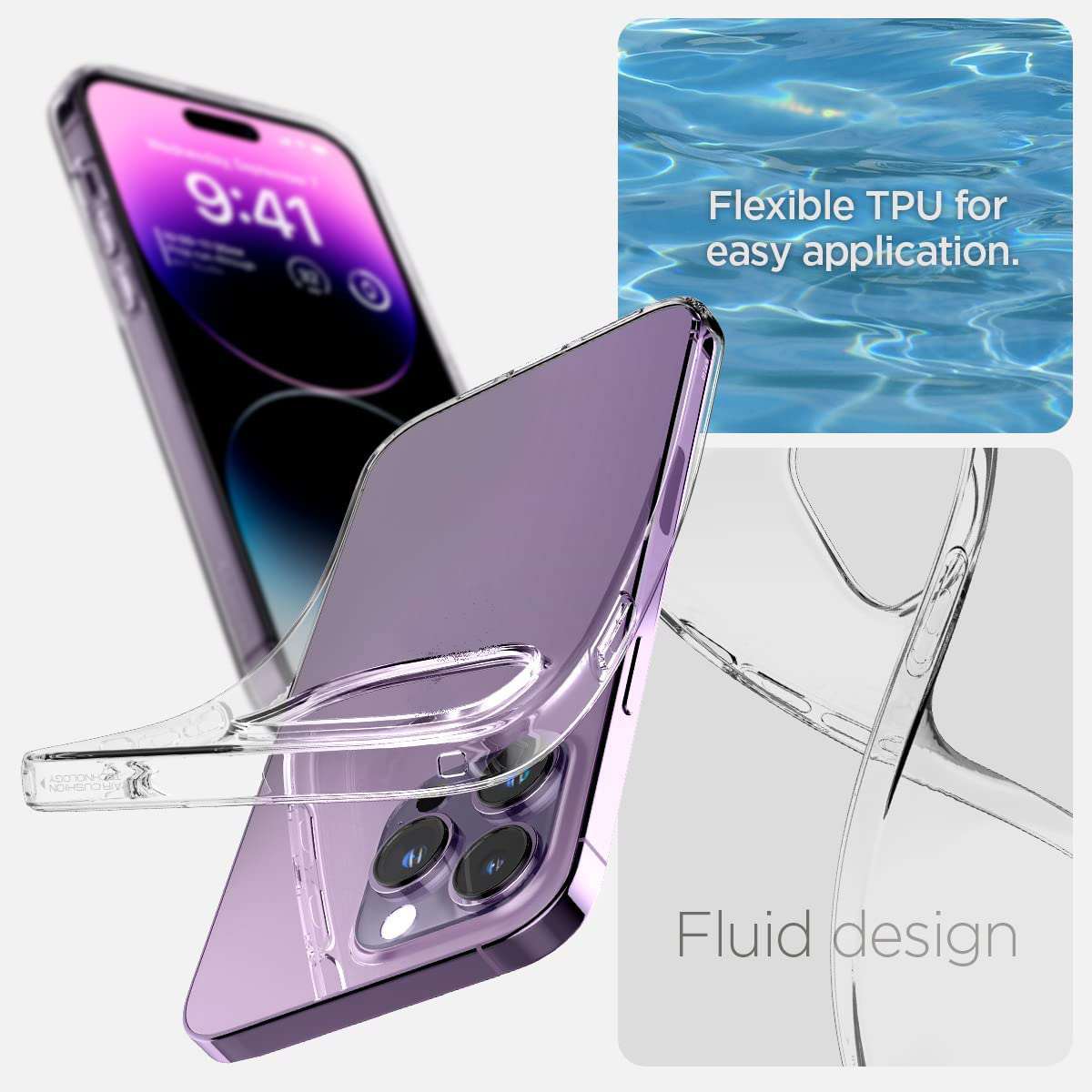 Ốp lưng chống sốc trong suốt cho iPhone 14 Pro Max hiệu Memumi Crystal Clear Case siêu mỏng 1.5mm độ trong tuyệt đối, chống trầy xước, chống ố vàng, tản nhiệt tốt - hàng nhập khẩu