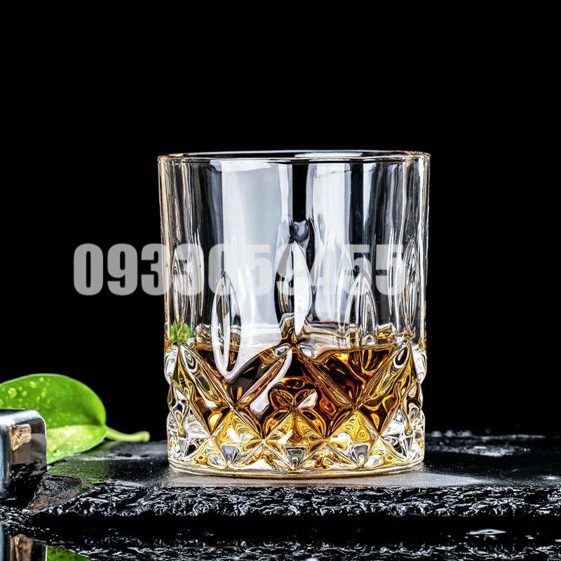 Ly rock thủy tinh pha lê uống whisky rượu mạnh, cốc uống ruou wine glass