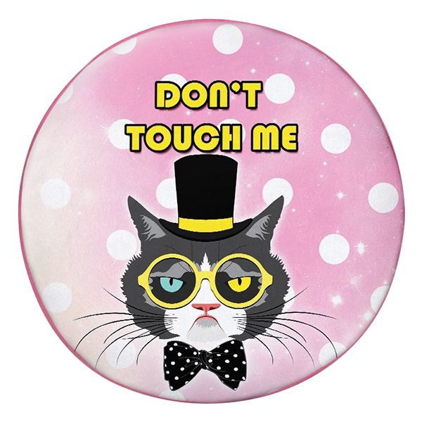 Gối tròn Mèo Don't touch me - GOCT253