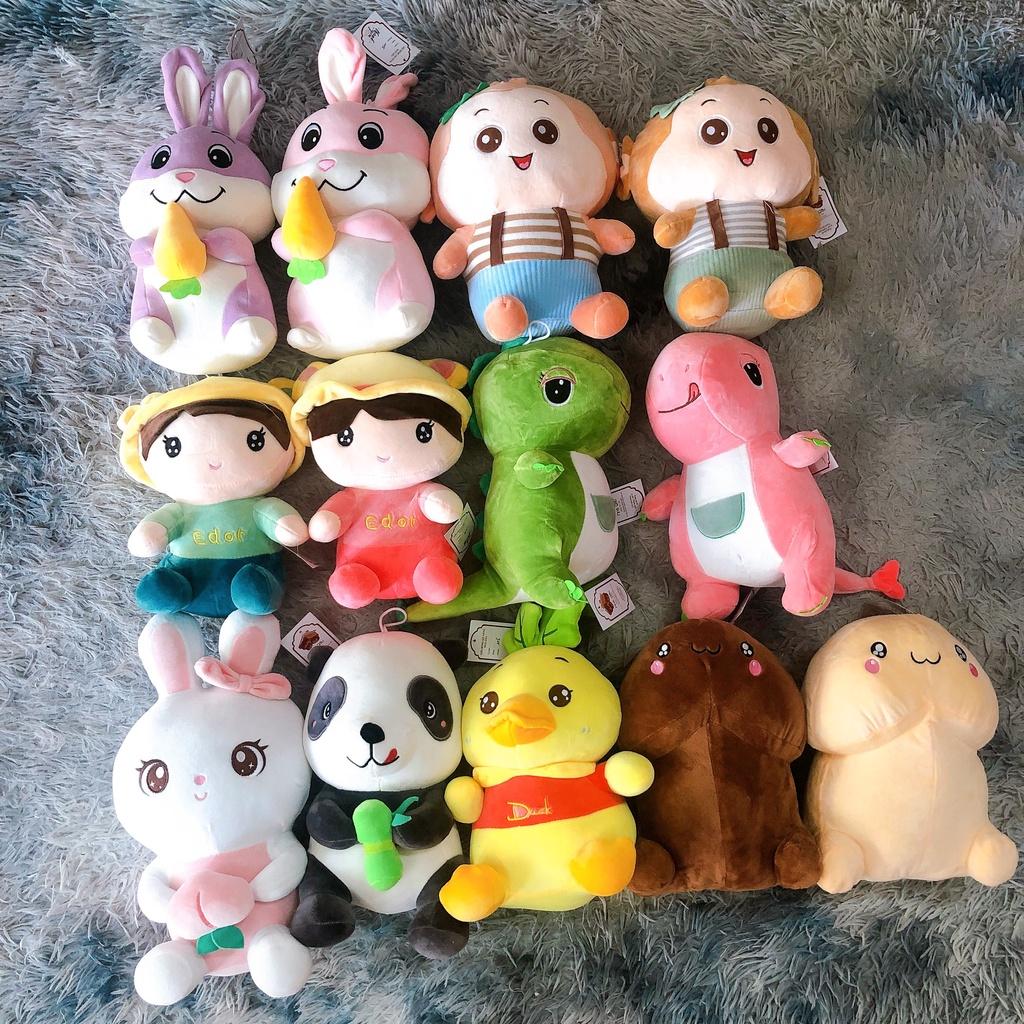 Gấu trung 35-40cm đồng giá - chất miniso cực mịn - chuẩn hàng nhập loại 1