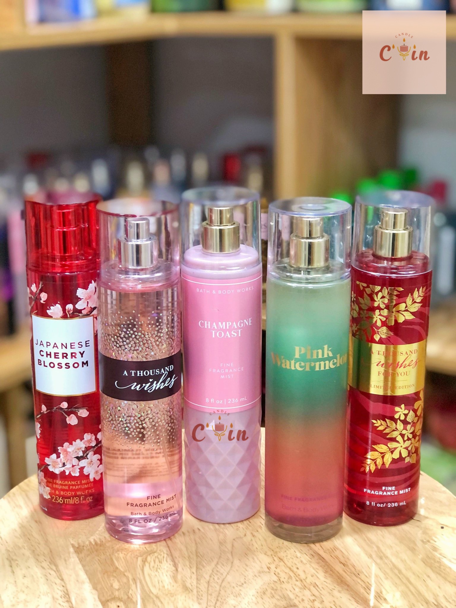 Body Mist Bath And Body Works - BBW xịt thơm toàn thân hương nước hoa 236ml