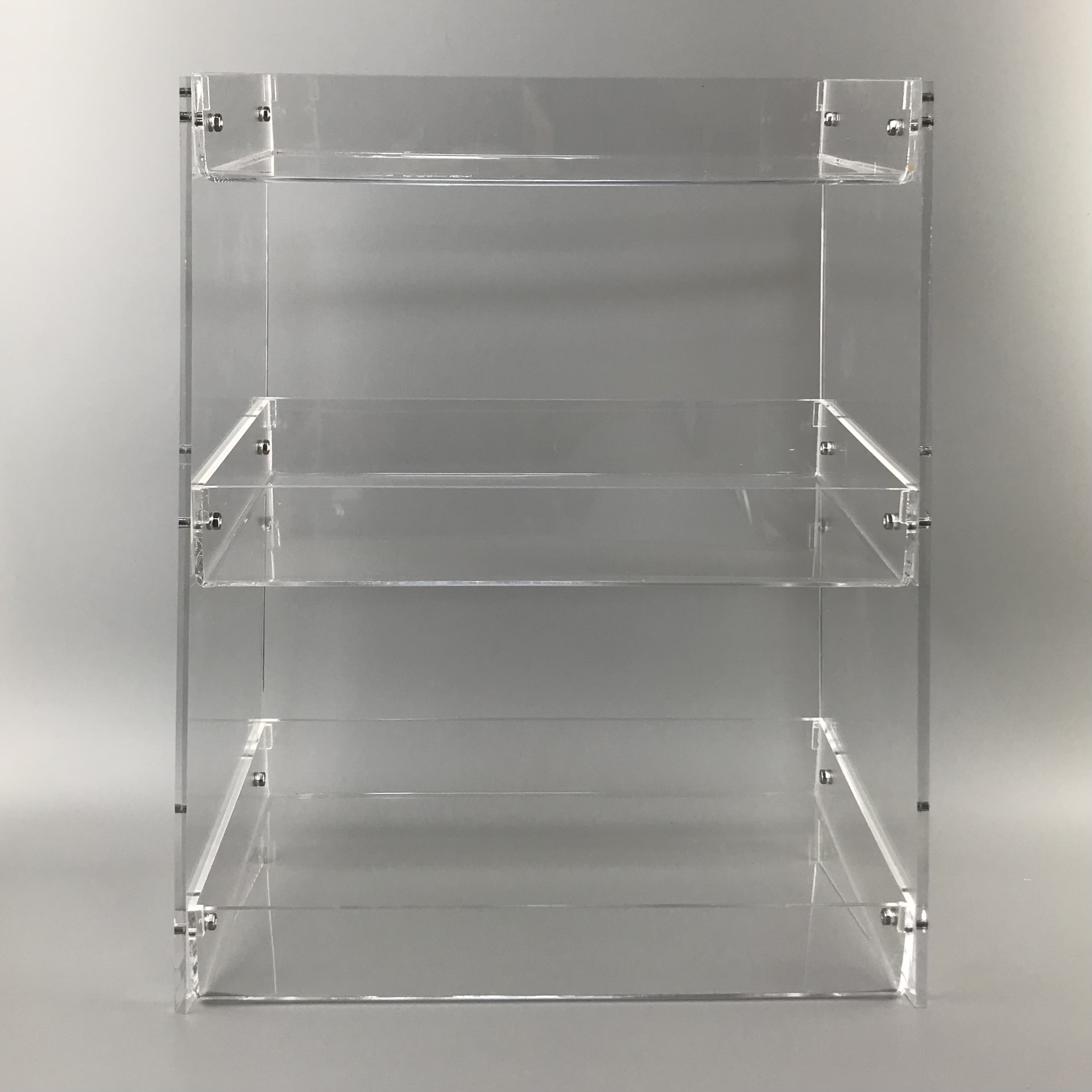 Kệ trưng bày DCHS mica Enter TBNS07 3 tầng 30x19.5x41.5cm