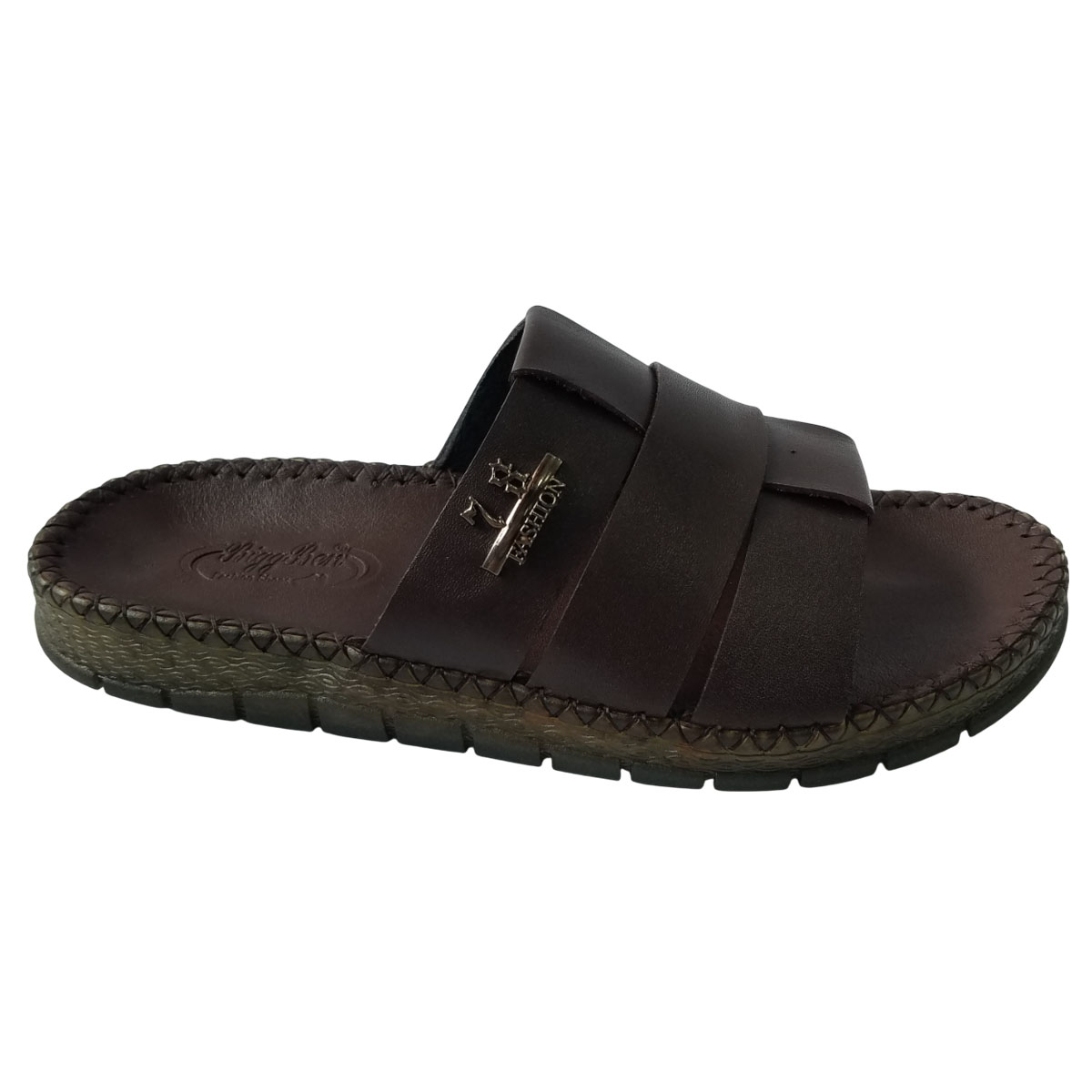 Dép Nam Quai Ngang Da Bò BIGGBEN DN363