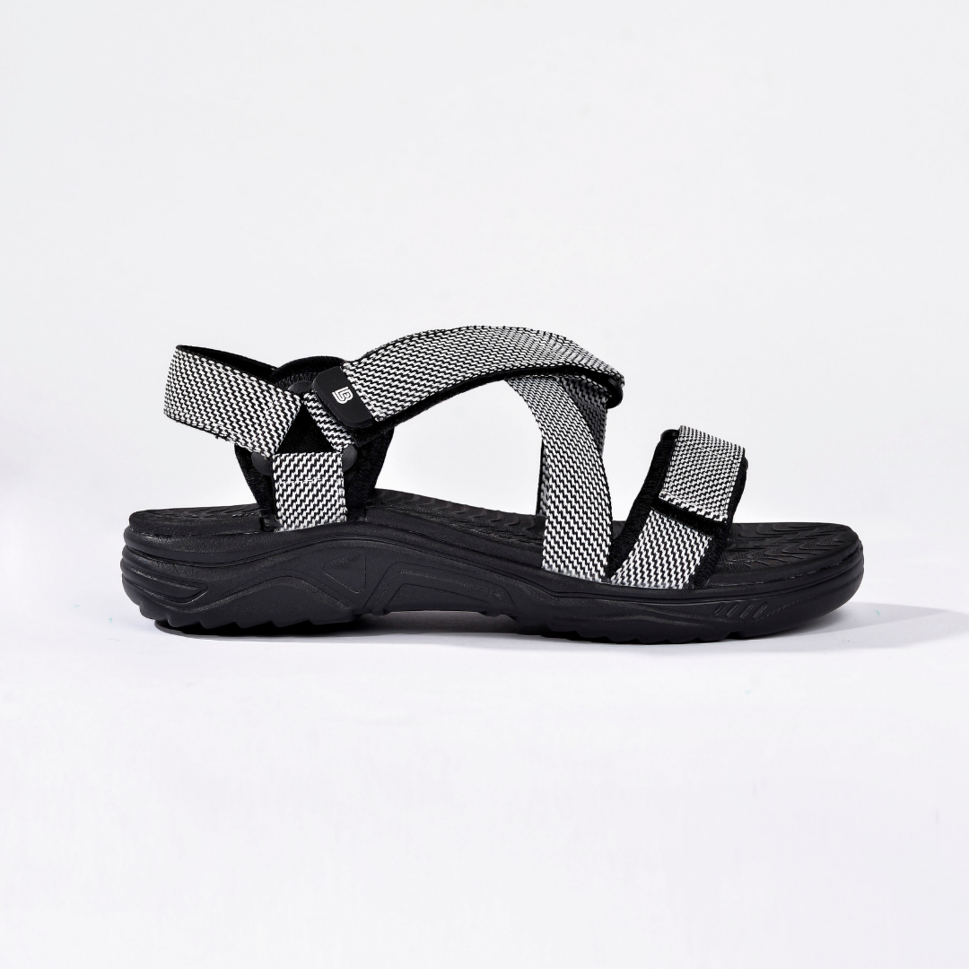 Giày Sandal Nam The Bily Quai Chéo Đôi - Màu Trắng BL02T