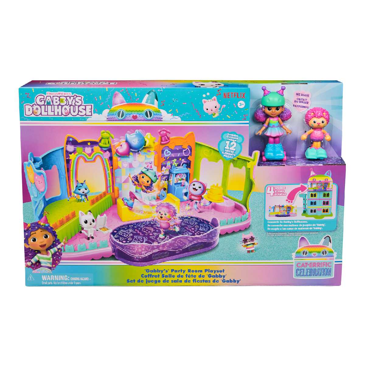 Đồ Chơi Gác Xép Tiệc Vui Nhộn Của Gabby GABBY DOLLHOUSE 6069755
