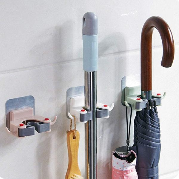 Móc Treo Chổi Lau Nhà Các Vật Dụng trong Bếp Chắc Chắn Siêu Dính