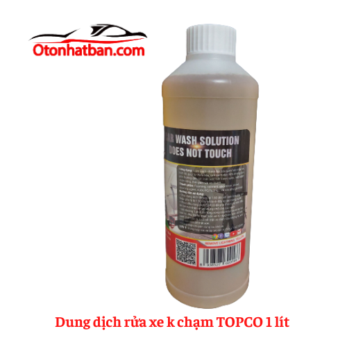 DUNG DỊCH RỬA XE KHÔNG CHẠM TOPCO 1L