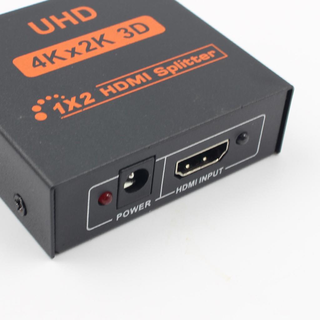 1080P 1 IN 2 4K HDCP 1.4 Stripper 1×2 Splitter Switcher For HDTV