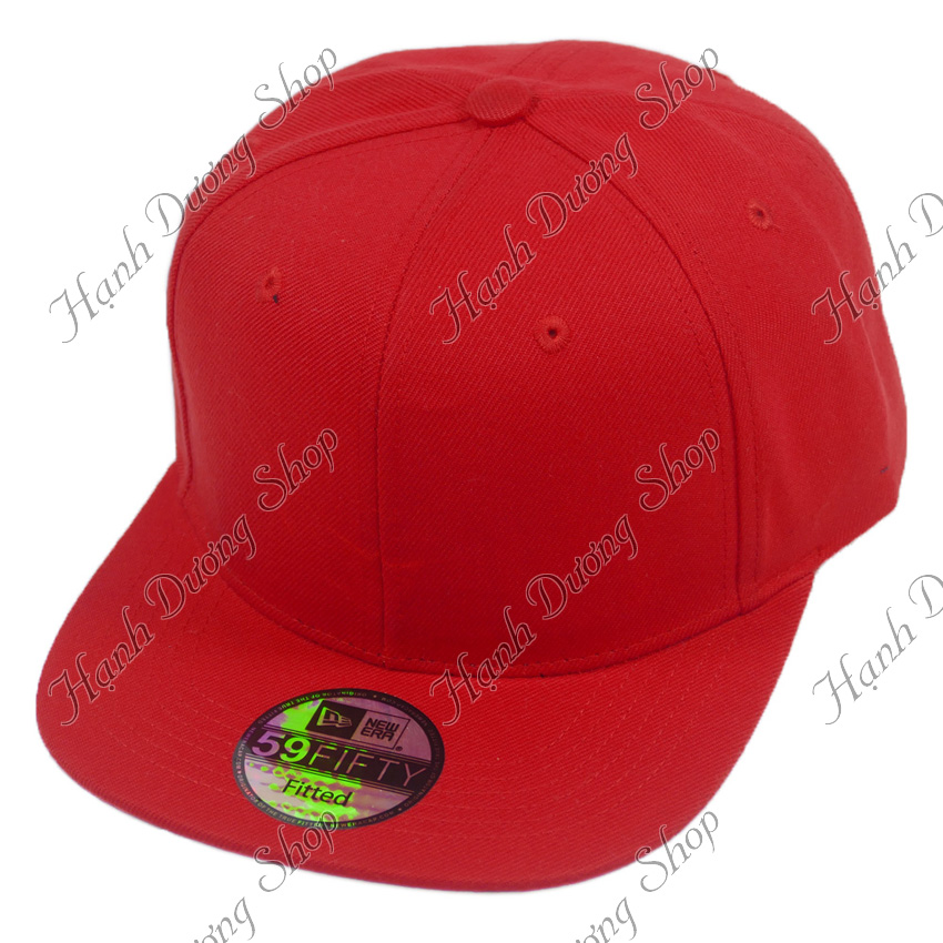 Mũ Snapback Trơn Nón Hiphop không thêu họa tiết, thiết kế mỏ bằng độc đáo, có khóa nhựa tăng giảm size - Hạnh Dương