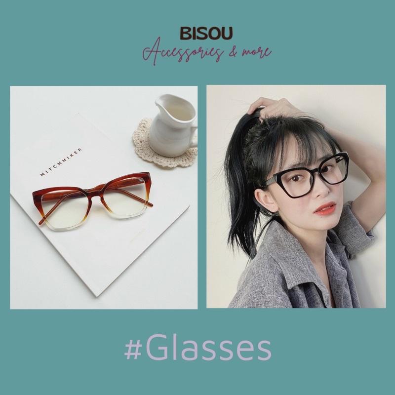 Bisou accessoriesHN: gọng kính cận mắt mèo hàn quốc GCZ1004