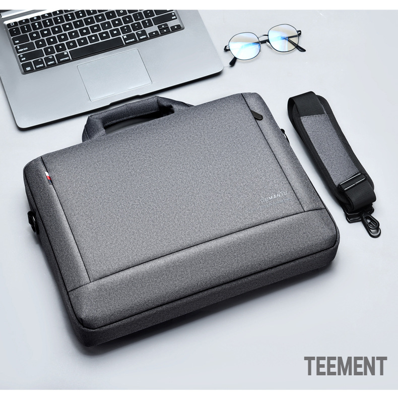 Cặp Đựng Chống Sốc Cao Cấp Teement, Chống Nước, Chống Xước, Dành Cho Laptop 13,14,15.6icnh - Hàng Chính Hãng