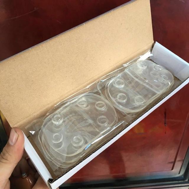 Lót giày độn đế Silicon tăng chiều cao, chống đau chân