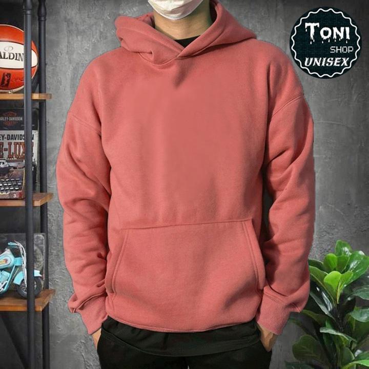 (́ ́ ̉) ÁO HOODIE BASIC Nỉ Bông Cao Cấp Full Size Full Màu (HD1000 - Kèm Video Ảnh Thật)