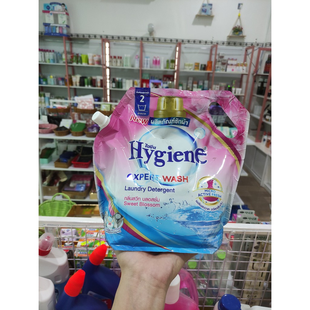 Nước Giặt Xả Quần Áo Hygiene Thái Lan Bịch 1800ml - Nước giặt quần áo Thái-Aloha store