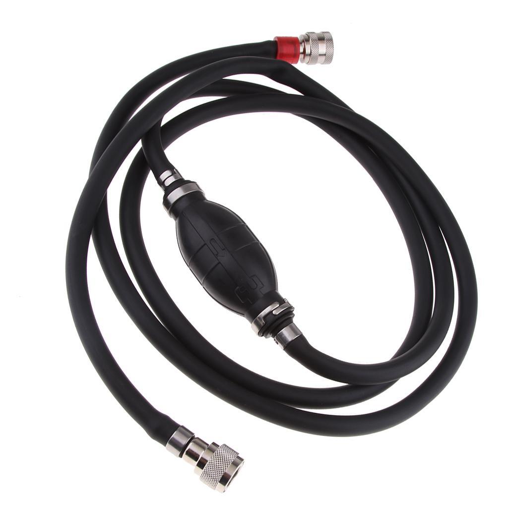 Outboard Boat Hose Line Assembly w/ Bulb for