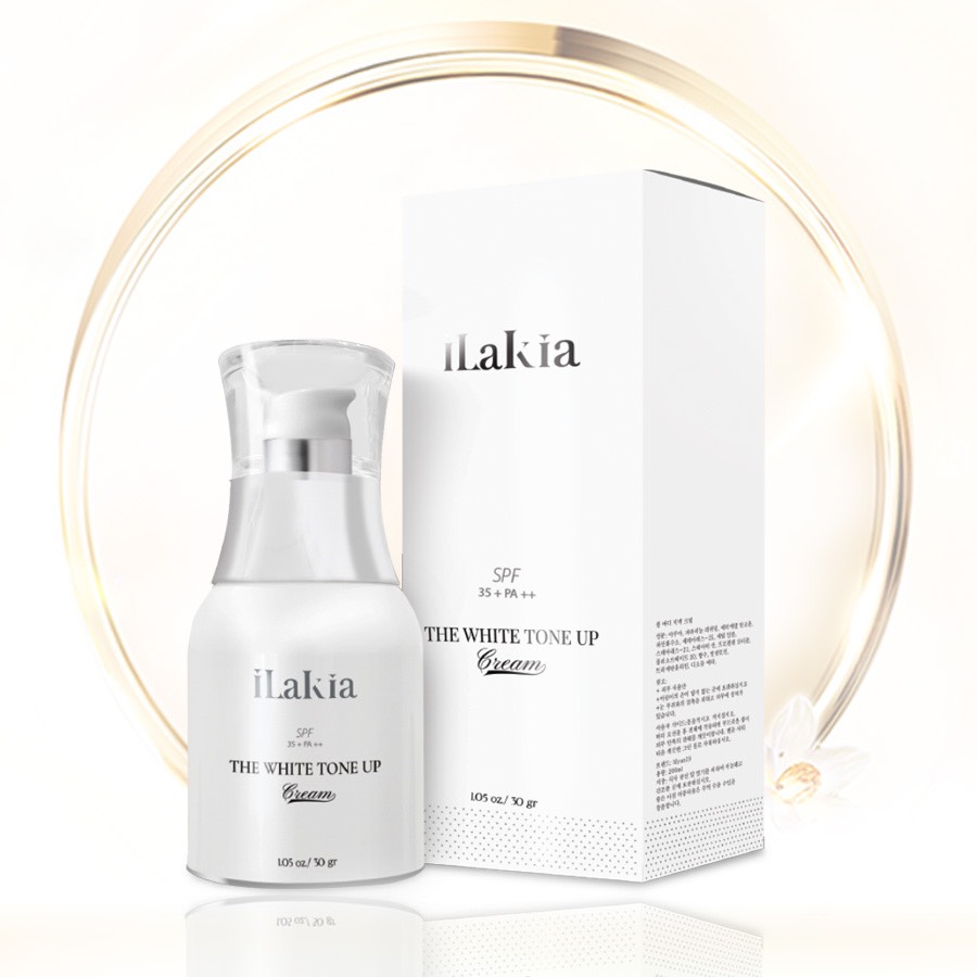 iLakia - Kem Dưỡng Face Tổ Yến THE WHITE TONE UP - Trắng Hồng Tự Nhiên – Dùng Ban Ngày - 30g KOREA