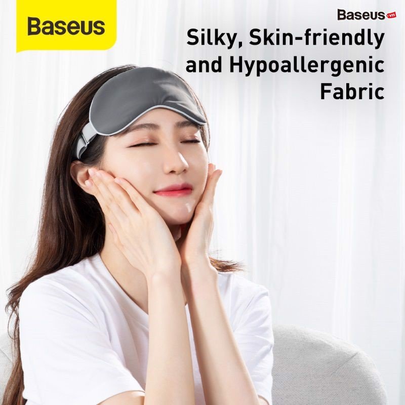 Miếng bịt mắt Baseus Thermal Series Eye Cover (with 2 Packs of Hot Compress Patches for Replacement)HÀNG NHẬP KHẨU