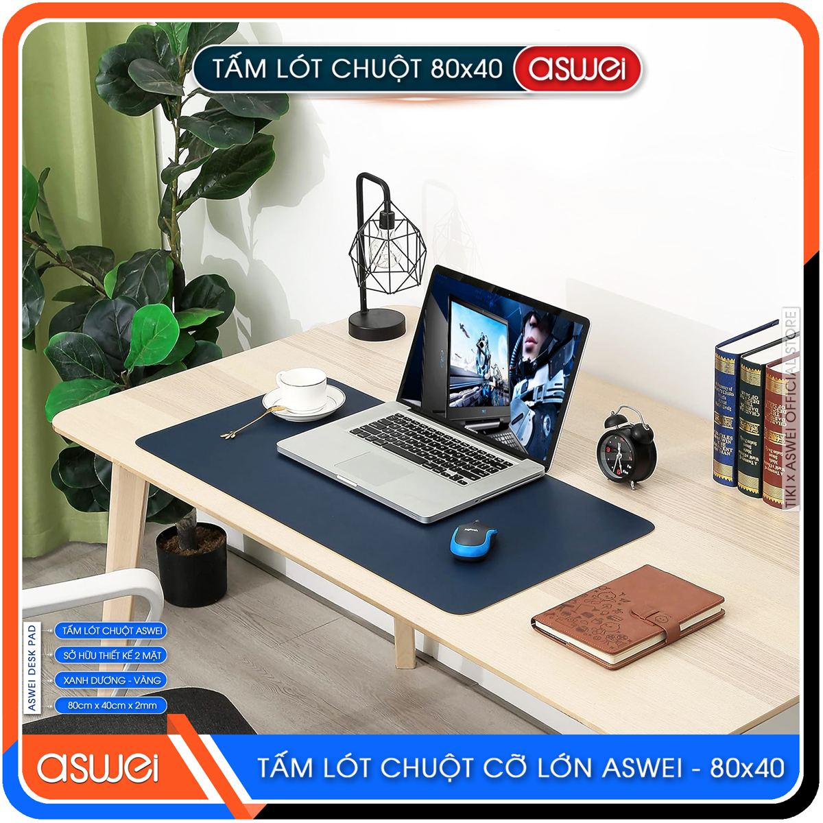 Lót Chuột ASWEI Cao Cấp - Hàng Chính Hãng