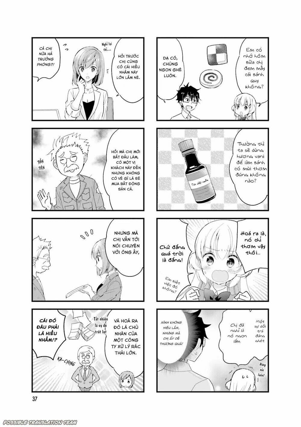 senpai nhỏ nhắn của tôi rất dễ thương chapter 20 5