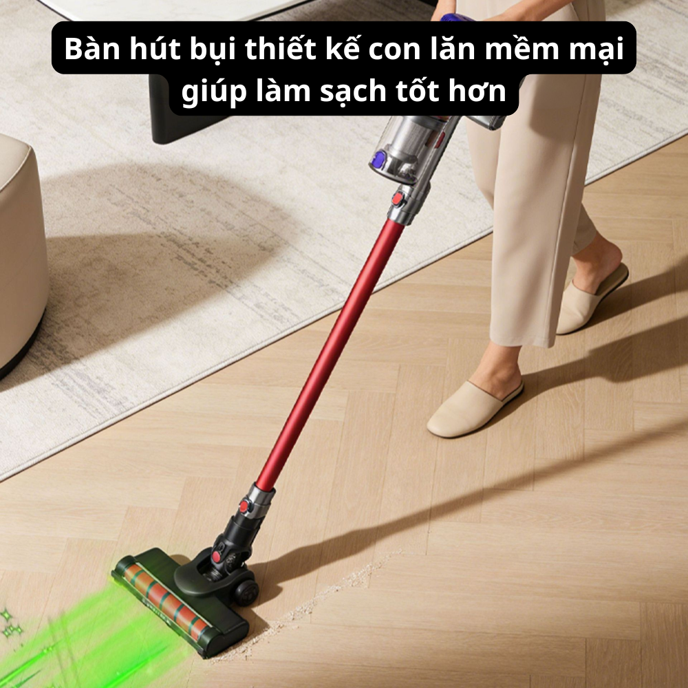 Máy hút bụi cầm tay Lumabella LB-63017 LOẠI SẠC PIN nhiều đầu hút, lõi lọc hepa lọc bụi mịn, dễ dàng vệ sinh - DELIYA HÀNG CHÍNH HÃNG