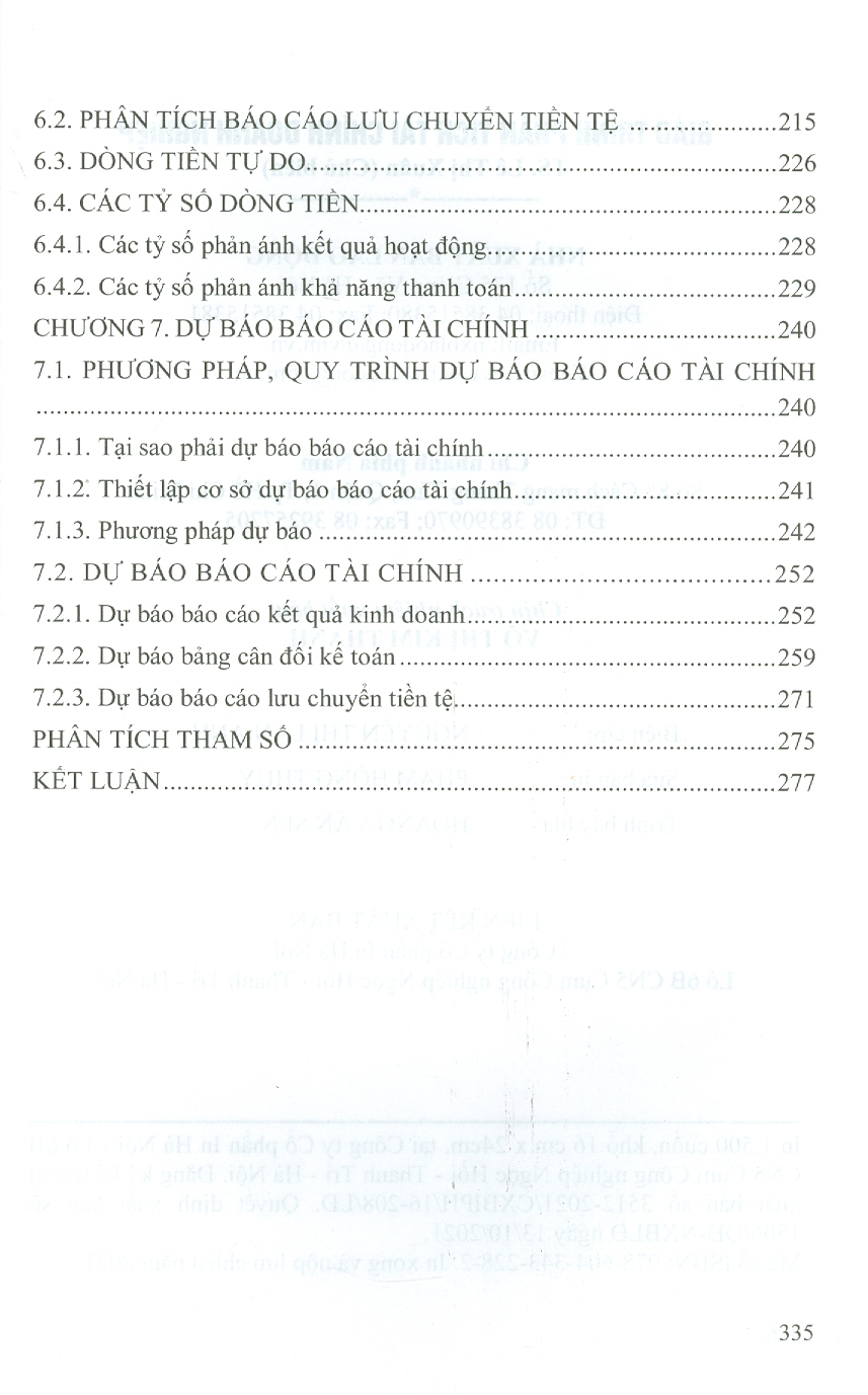 Giáo Trình Phân Tích Tài Chính Doanh Nghiệp (Tái bản lần thứ hai)