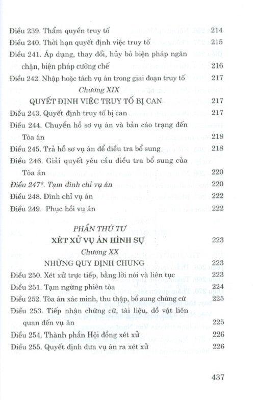 Sách Bộ luật Tố tụng Hình Sự Hiện Hành - Tái Bản Năm 2021 (NXB Chính Trị Quốc Gia Sự Thật)