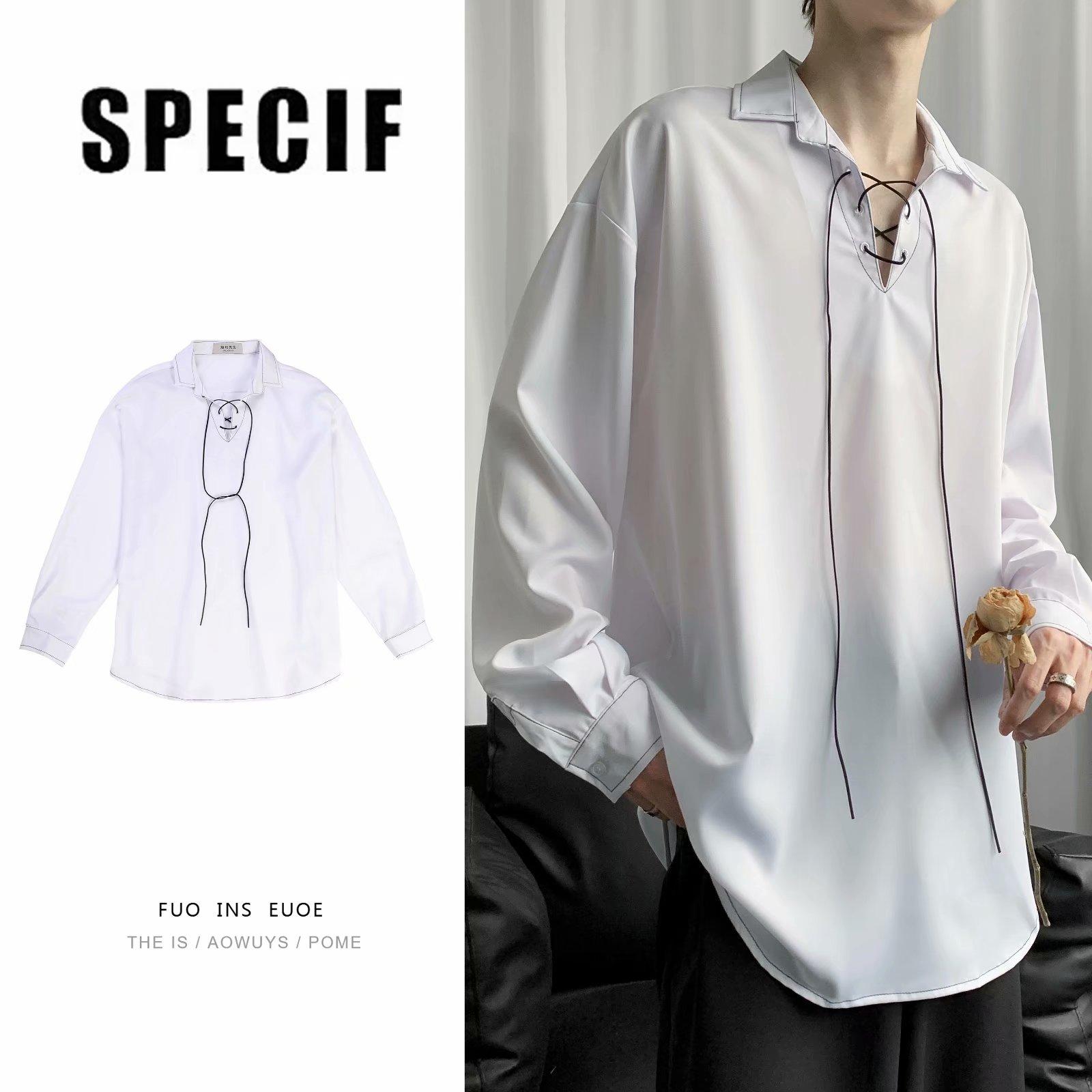 Áo Sơ Mi Tay Dài Cổ Bẻ Thời Trang Hàn Quốc M-3Xl Cho Nam