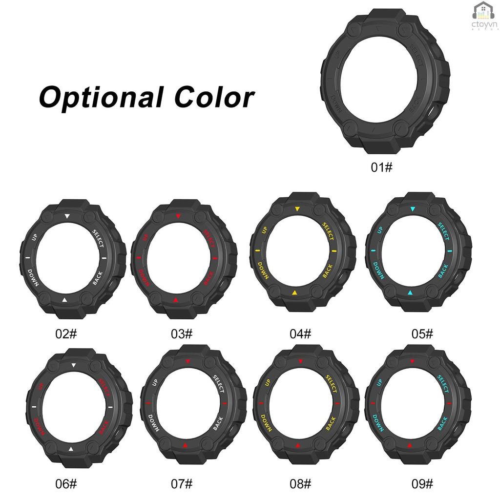 Khung TPU mềm bảo vệ cho đồng hồ thông minh Huami Amazfit T-Rex Pro