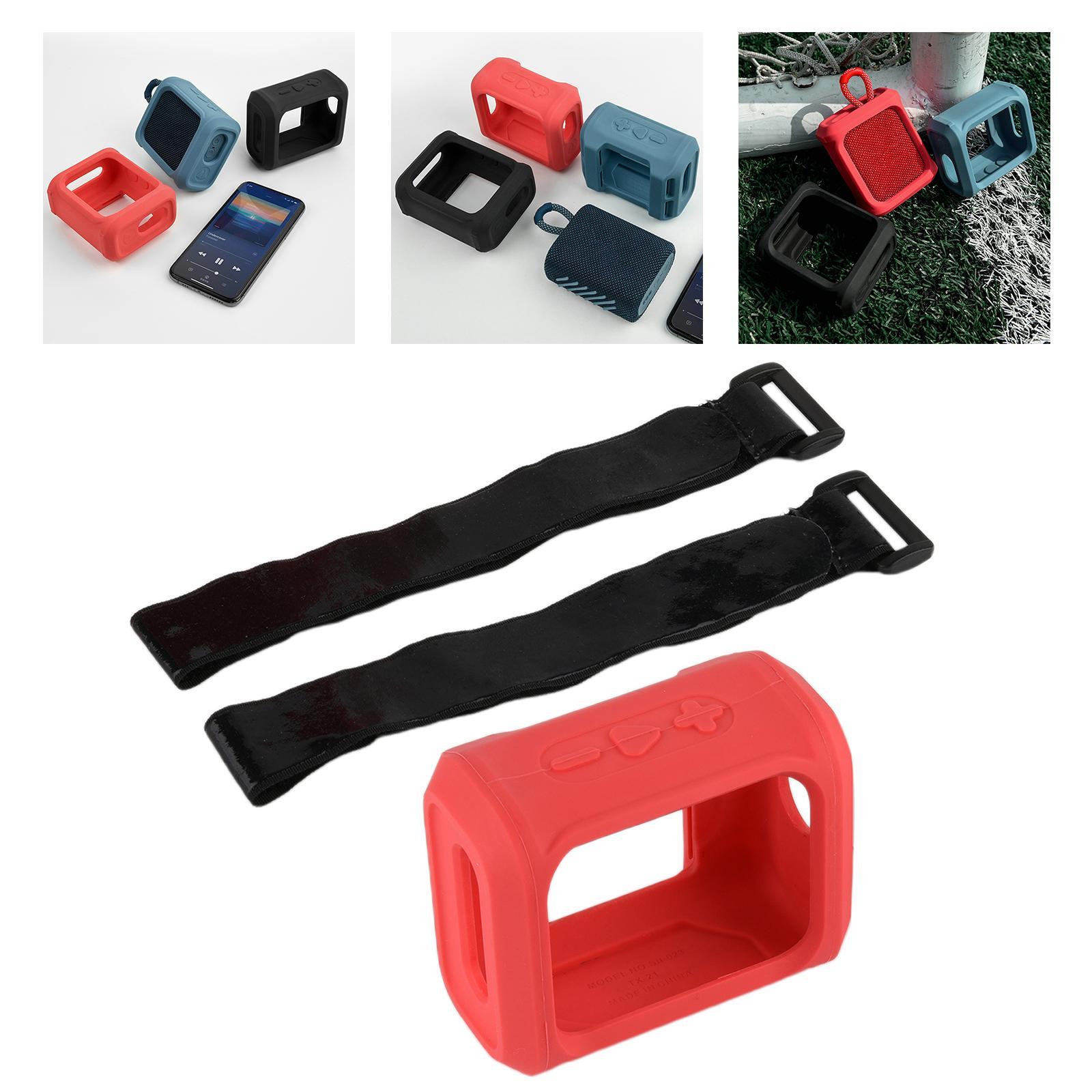 Silicone Travel Case Cover Protective Box Storage Bag JBL GO 3 Speaker