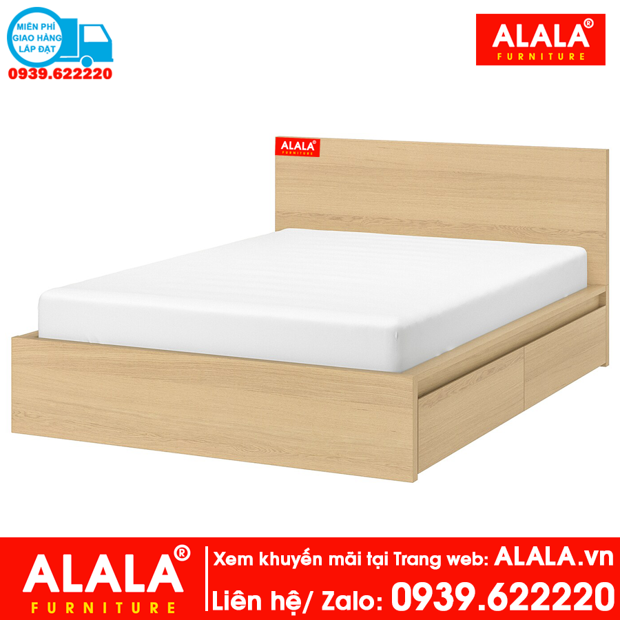 Giường ngủ ALALA39 cao cấp - Thương hiệu ALALA