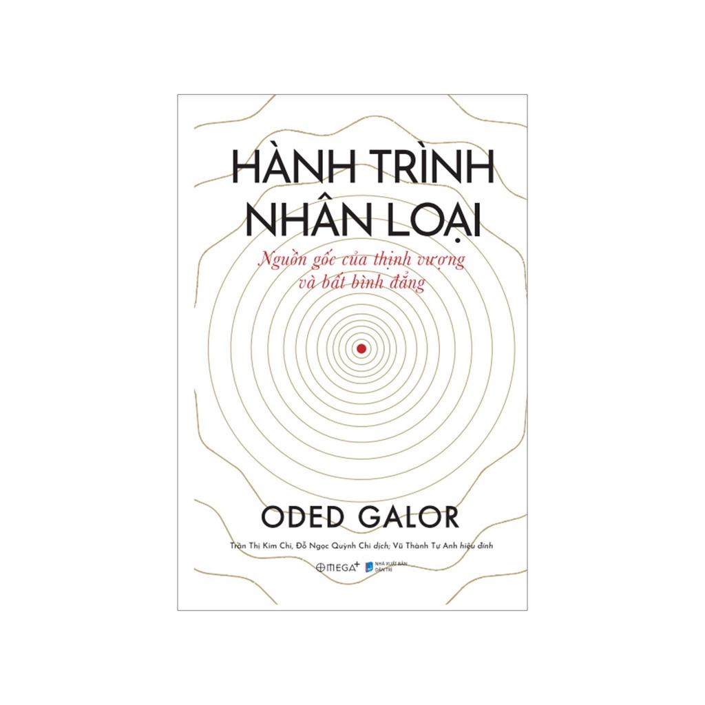 Combo: Hành Trình Nhân Loại: Nguồn Gốc Của Thịnh Vượng Và Bất Bình Đẳng + Sapiens Lược Sử Loài Người - Bản Quyền - Loài Người (Bìa Mềm)