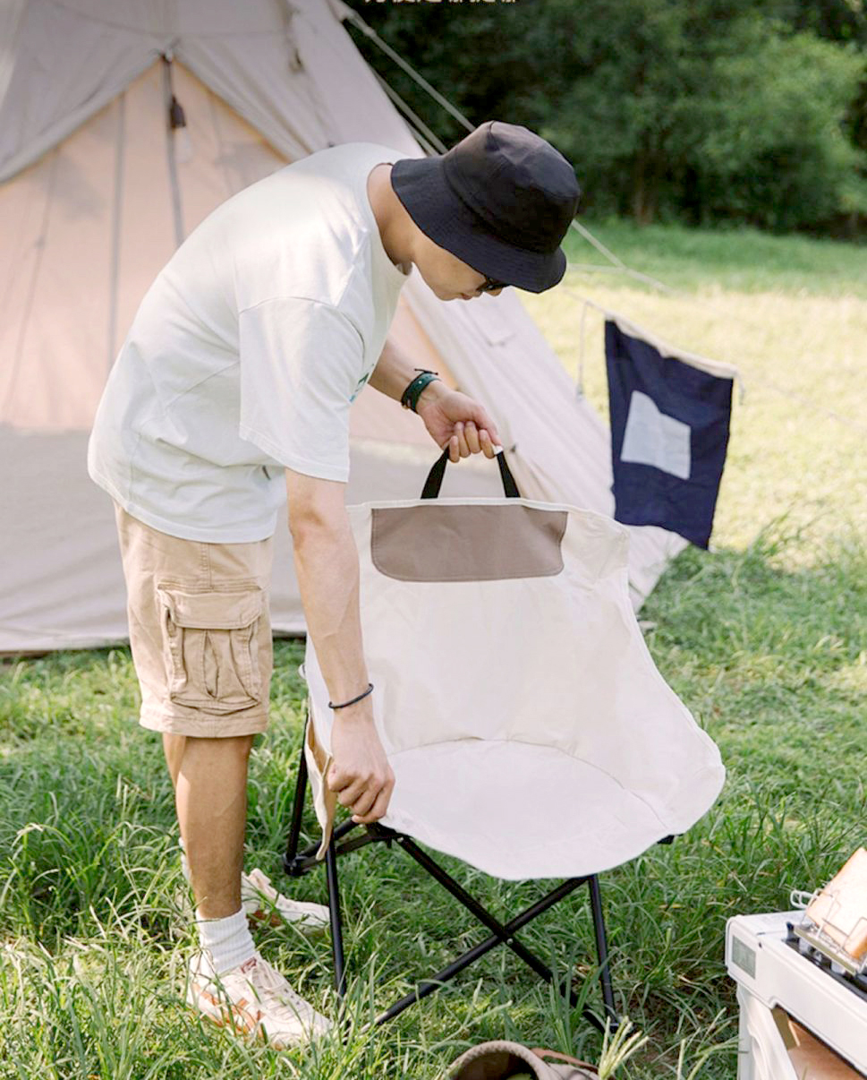 Ghế Xếp Cắm Trại Ghế Picnic Ghế Câu Cá Dã ngoại.