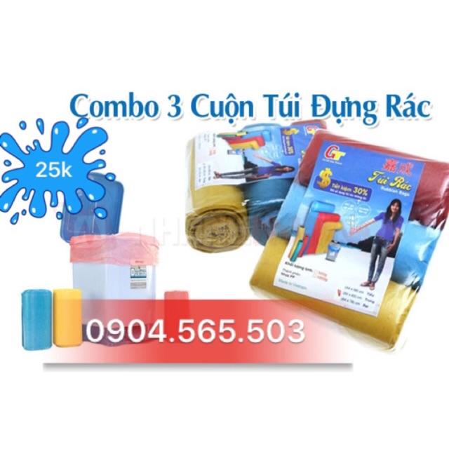 TÚI RÁC CUỘN (3 CUỘN/BỊCH