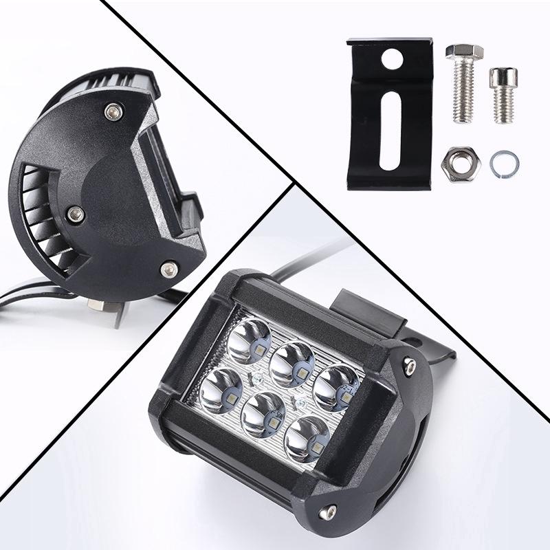 Đèn Led 18w 6000k Ánh Sáng Trắng Cho Xe Ô Tô