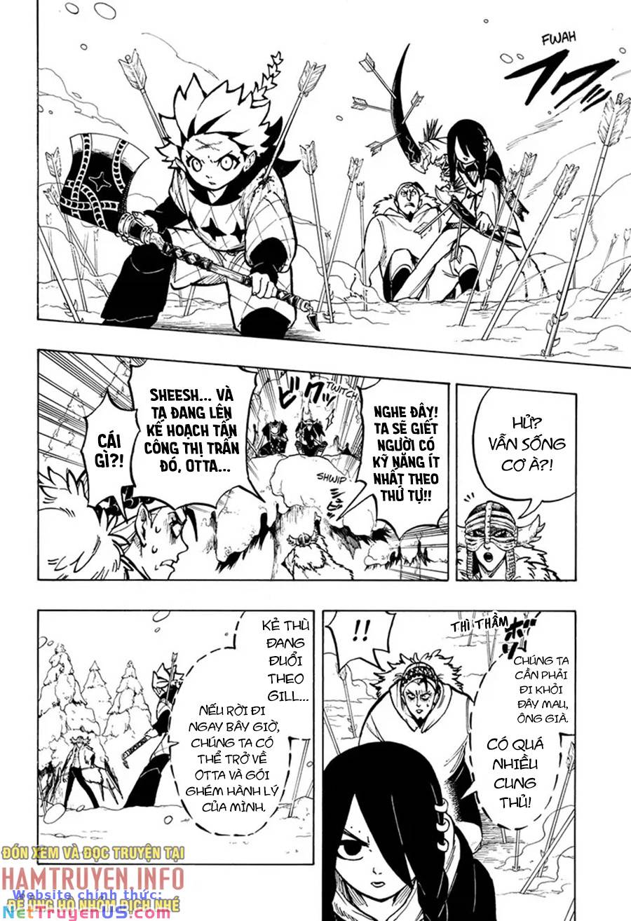 gill: "không ai có thể đánh bại ta khi ta dùng rìu!" chapter 6 14