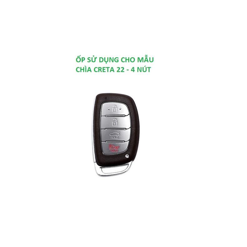 HN Ốp Chìa Khóa Xe Hyundai Creta 2022, 2023, Stargazer Hợp Kim