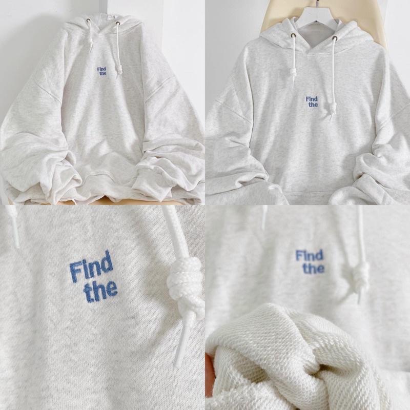 Áo Hoodie Nỉ Lót Bông FIND THE Unisex