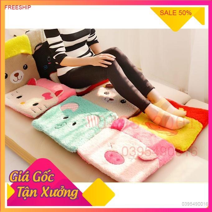 Đệm ghế hình thú xinh xắn, hình vuông cute dễ thương trang trí lót ngồi, tựa lưng thư giãn, nghỉ ngơi.