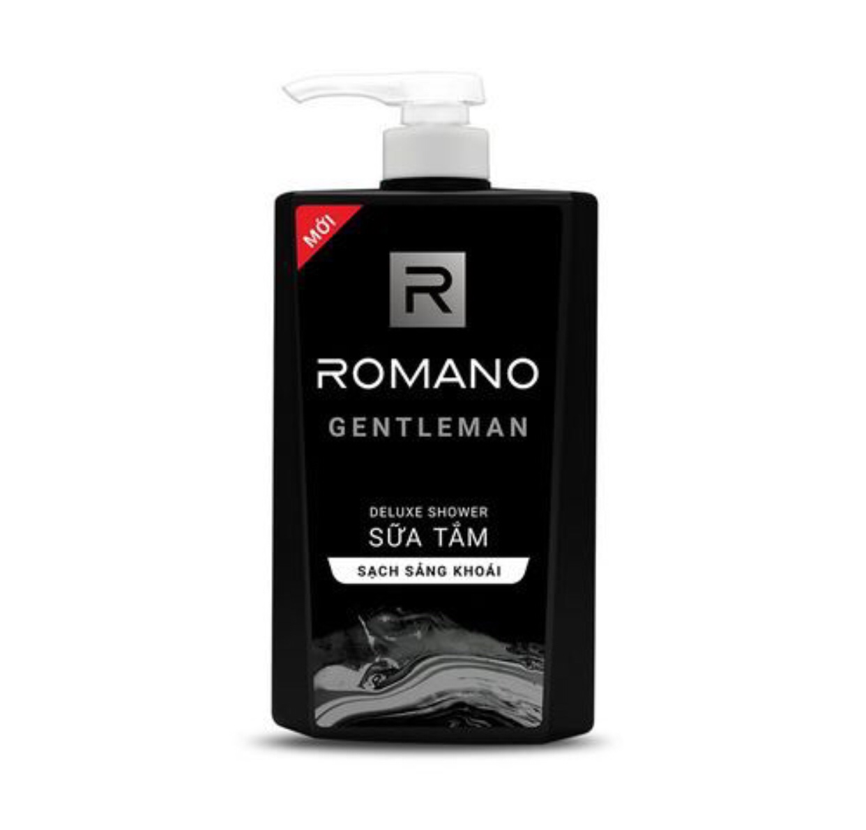 Bộ Romano Gentleman: Dầu gội 650g, sữa tắm 650g, xịt khử mùi 150ml,lăn khử mùi 50ml +Tặng kèm nước hoa bỏ túi 18ml