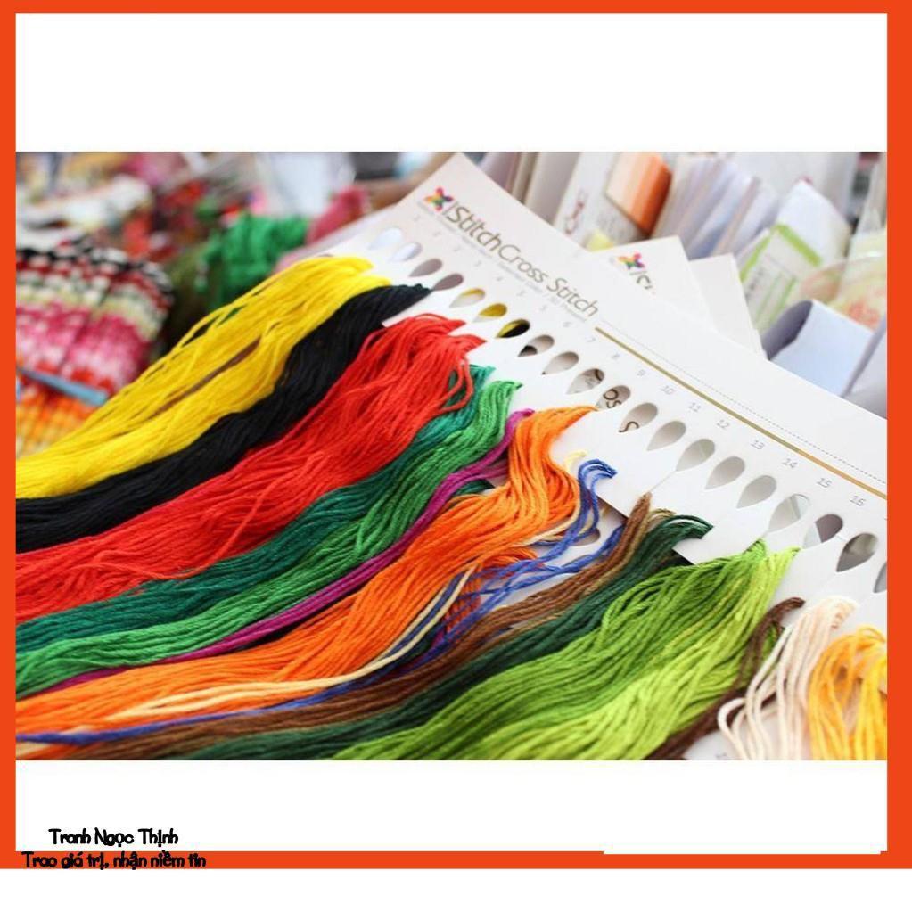 Tranh thêu chữ thập cao cấp Phật bà mã 88967- KT: 40X59Cm