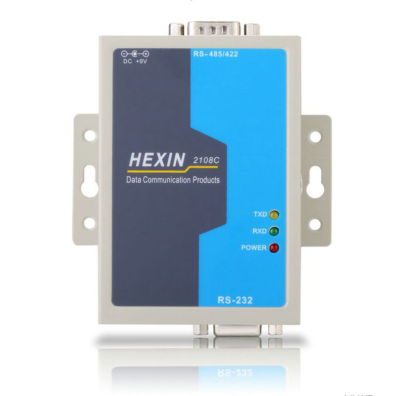 Bộ chuyển đổi Rs232 to Rs422/Rs485 lên đến 5km Hexin HXSP- 2810C - Hàng Chính Hãng