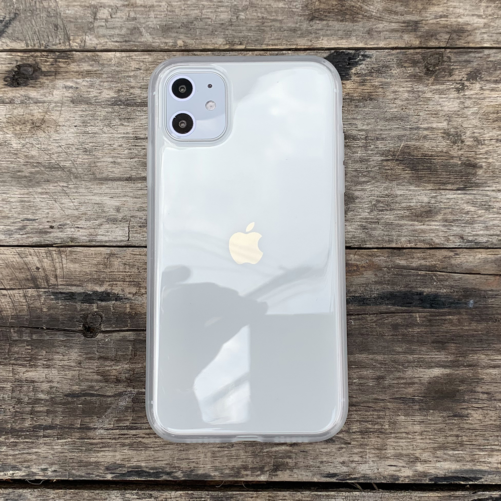 Ốp lưng dẻo chống sốc cao cấp dành cho iPhone 11 - Màu trắng mờ