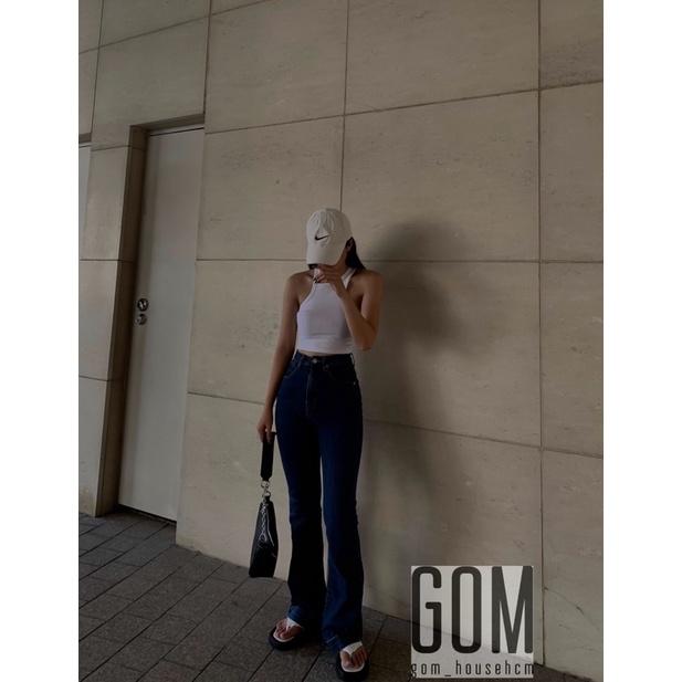 Jean loe viền lai 4S dài 106cm (ảnh shop chụp)