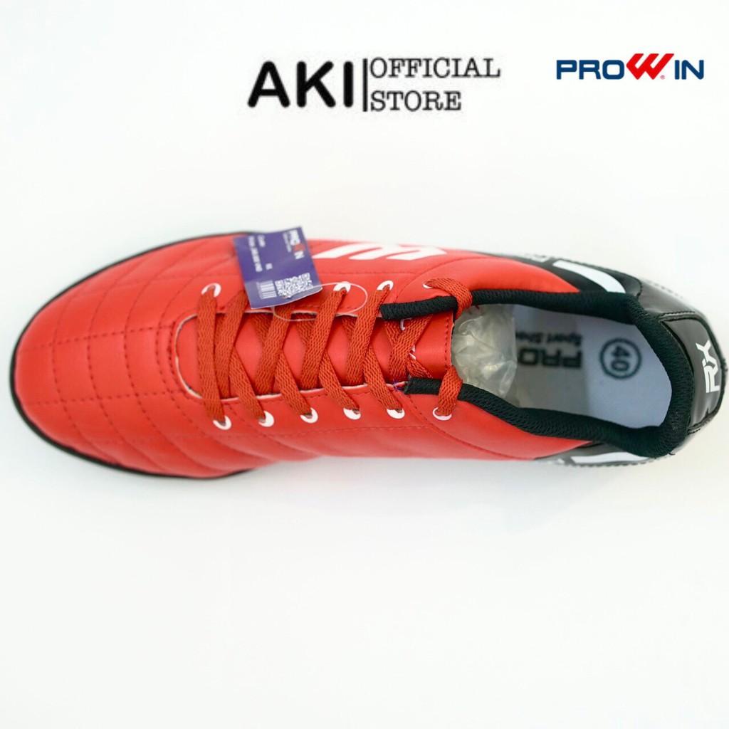 Giày đá banh cỏ nhân tạo Prowin RX Đỏ thể thao nam chính hãng chất lượng - RX004