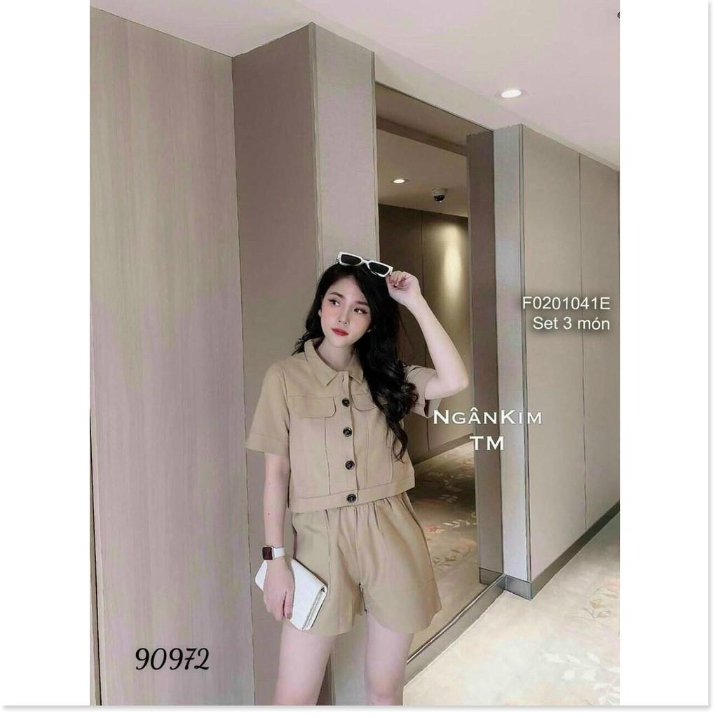 SET ĐỒ VUÔNG NGẮN XINH XẮN