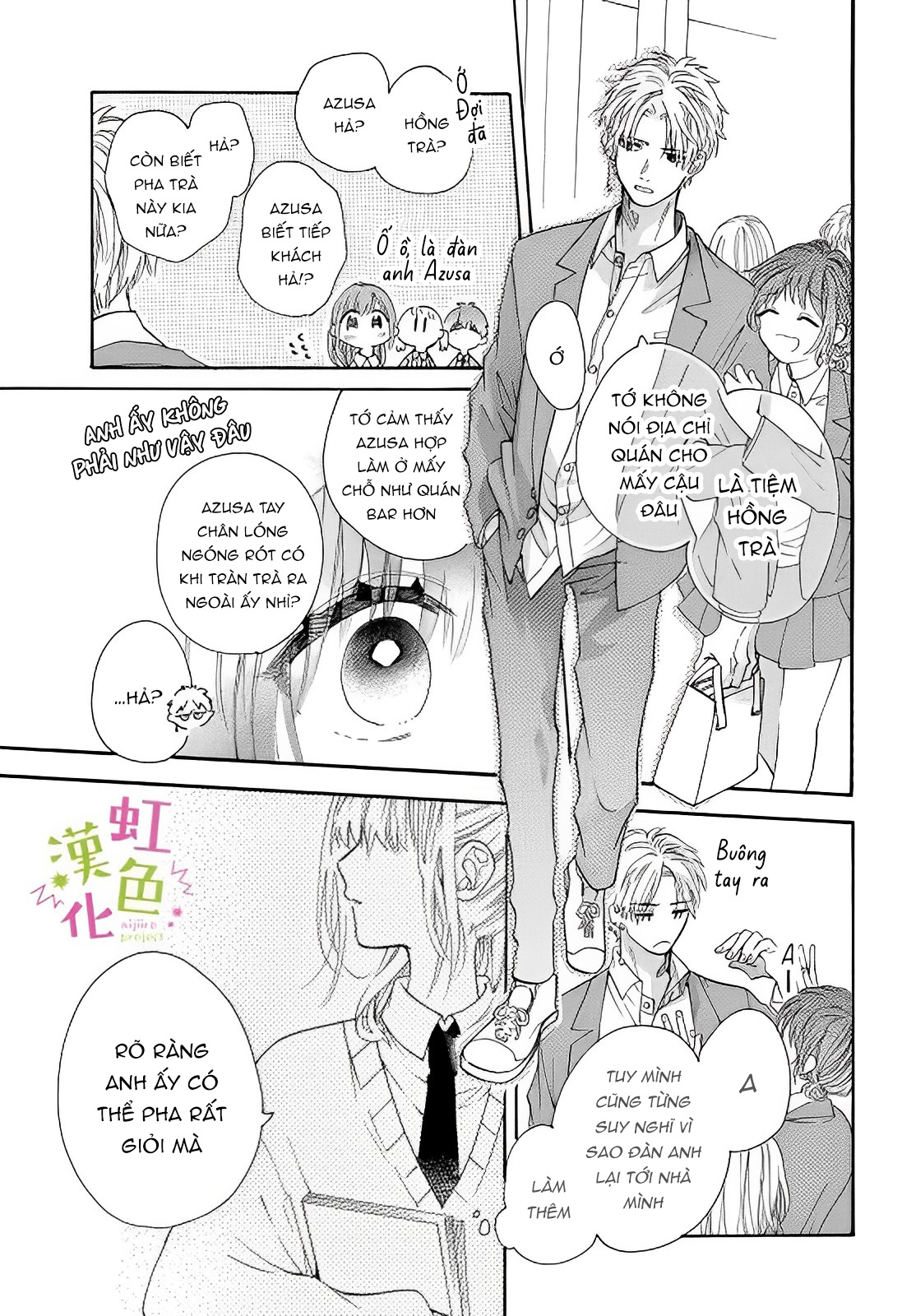 đàn anh azusa và bé táo chapter 3 20