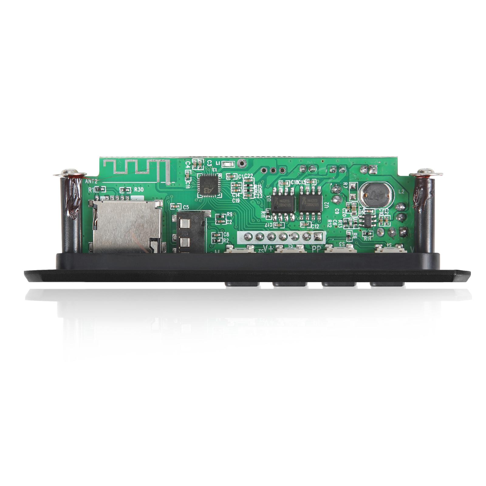 Bluetooth MP3 Decoding Board Module with TF Card Slot USB FM Radio Remote Decoding Board Module LED Display Red Digital