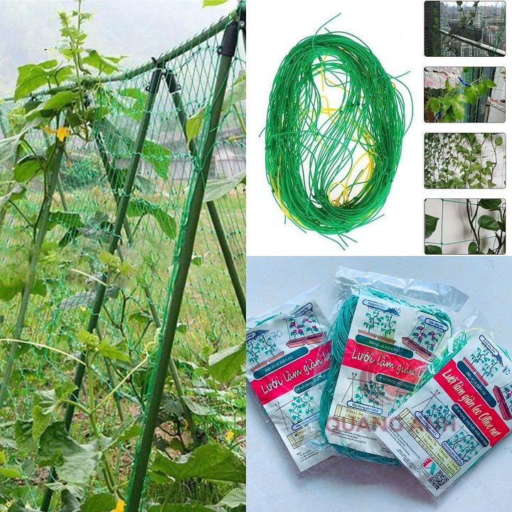 Lưới Trồng Cây, Lưới Làm Giàn Dây Leo - Dây lưới hỗ trợ trồng cây dây leo tiện dụng